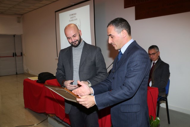 On. Procaccini. Consegna Targa